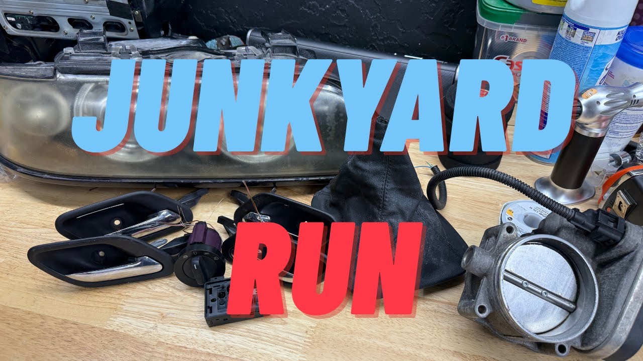Junkyard Gold! Scoring E39 Parts & Restoring Headlights