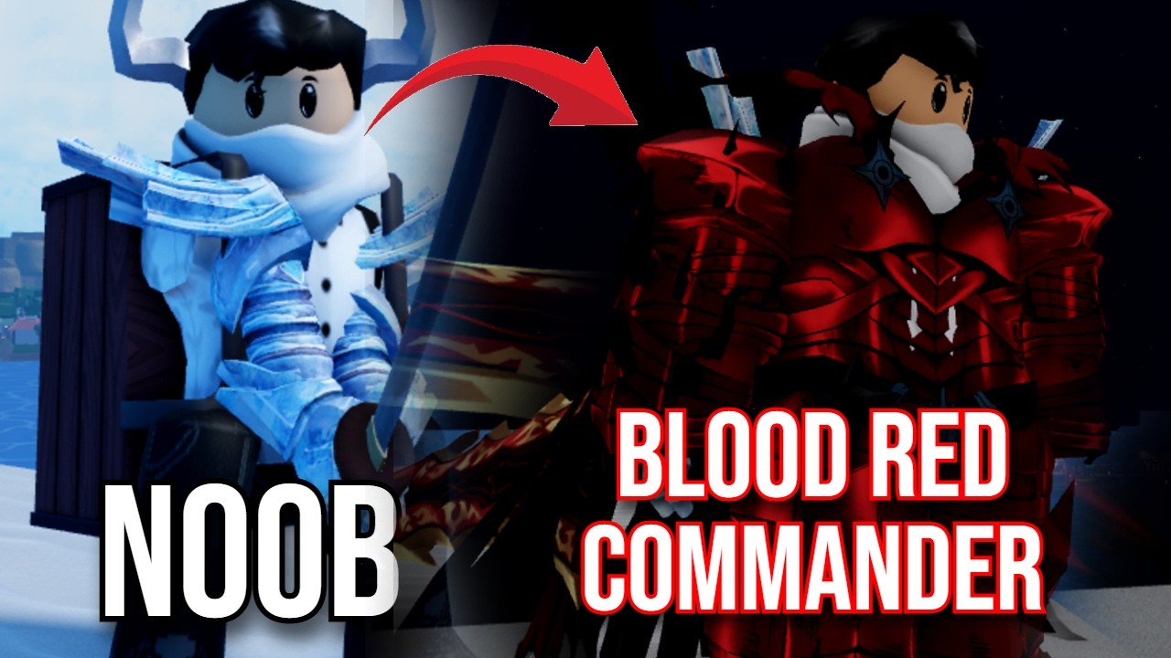 Becoming The Blood Red Commander In ONE VIDEO | Rogue Piece