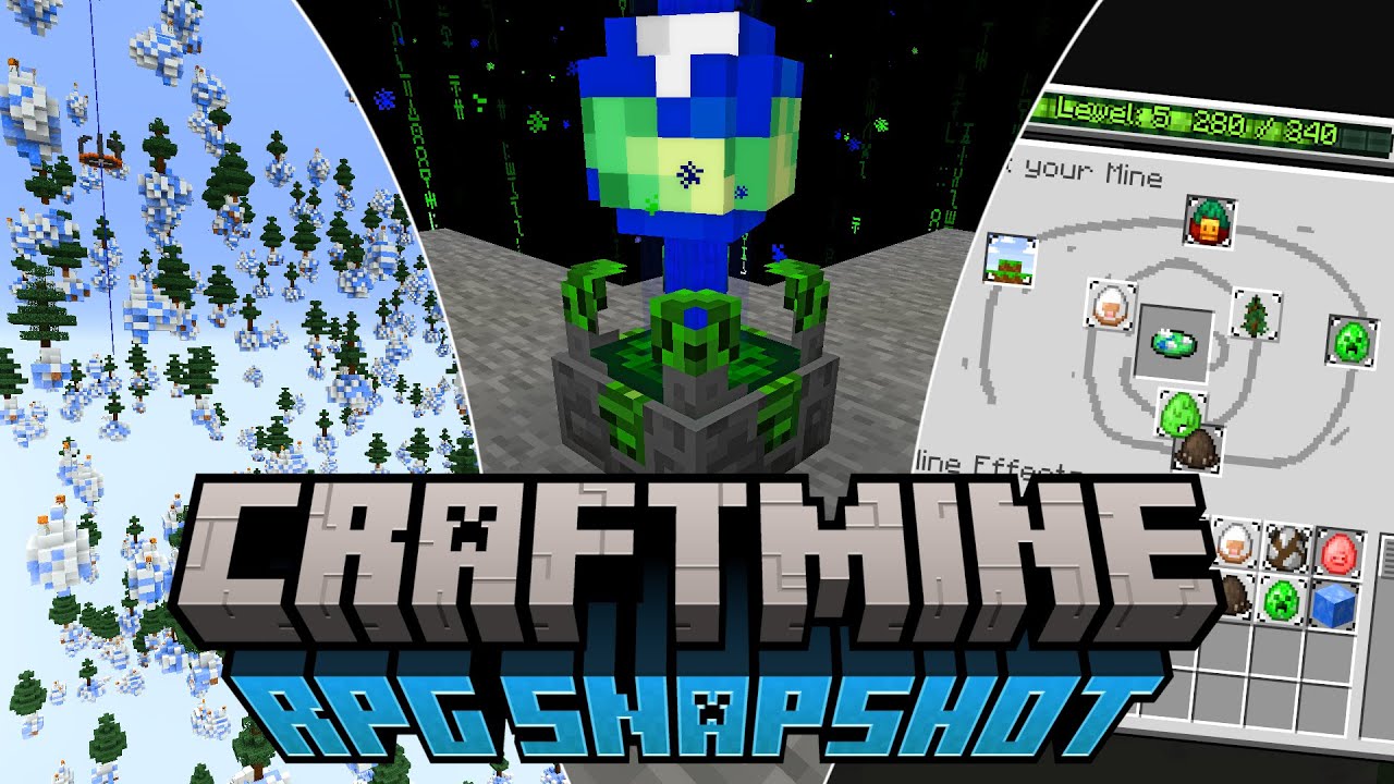 OLBRZYMIA Aktualizacja Minecrafta! CraftMine Update - RPG!