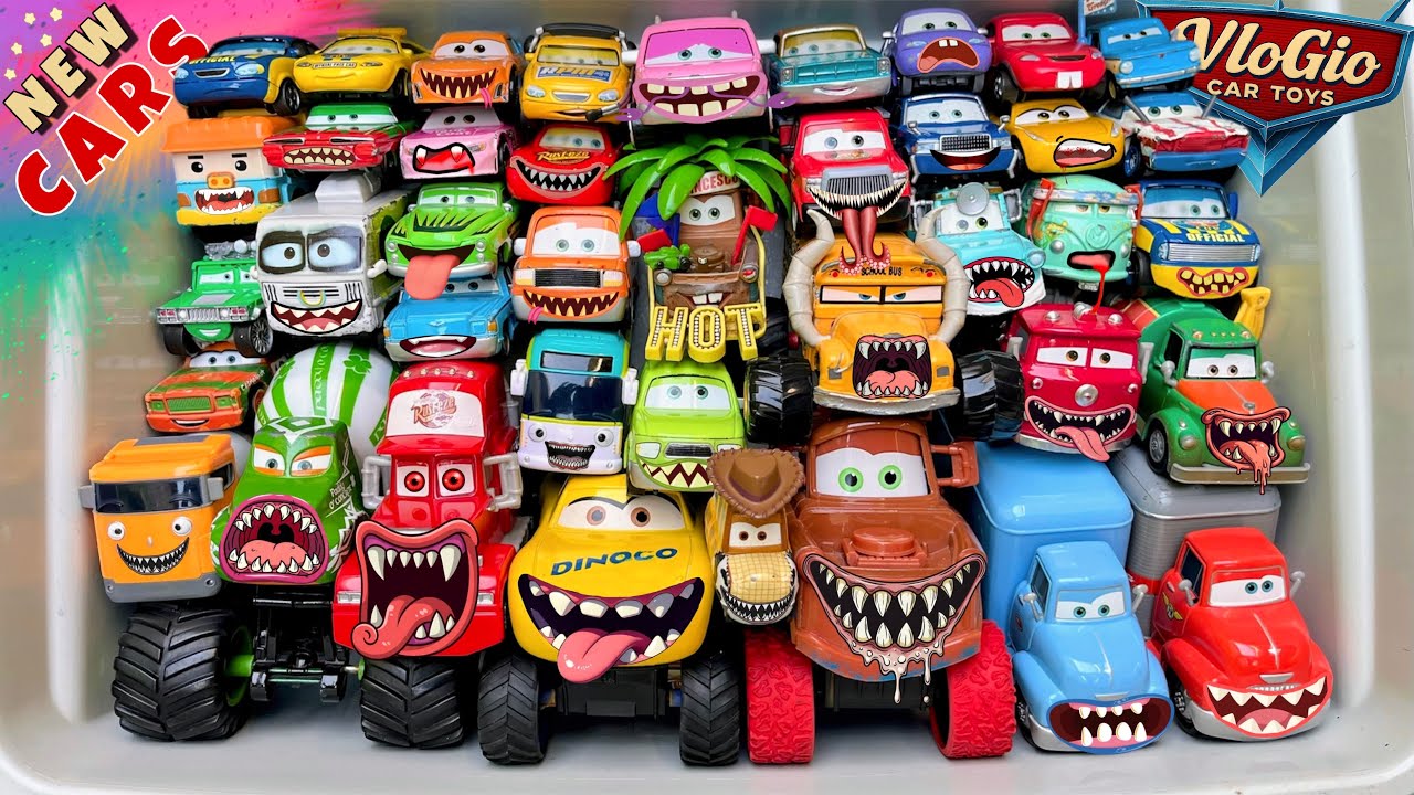 Disney Pixar Cars Unboxing Review | Lightning McQueen, Tow Mater, Doc Hudson, Sally Carrera, Cruz