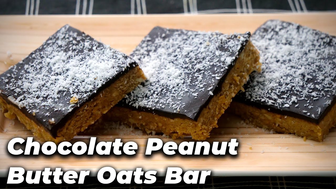Chocolate Peanut Butter Bar - Healthy Desserts for KIDS!