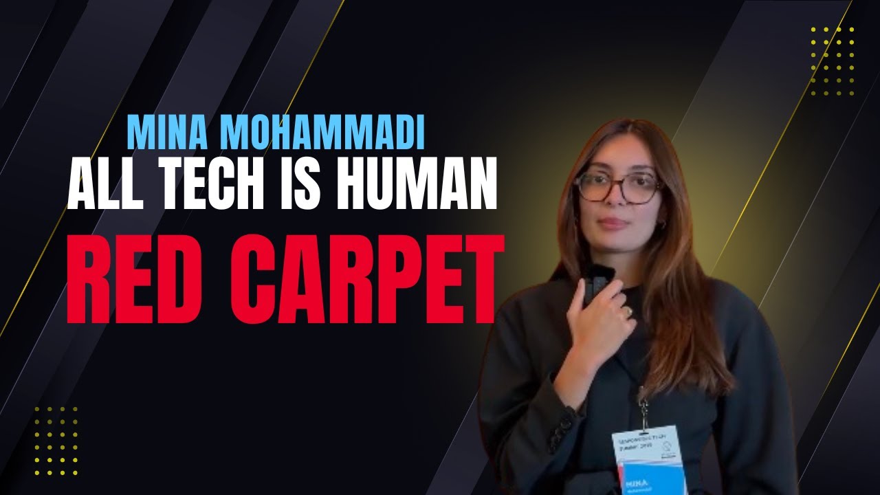 On the Red Carpet with All Tech is Human: Mina Mohammadi (Mozilla)