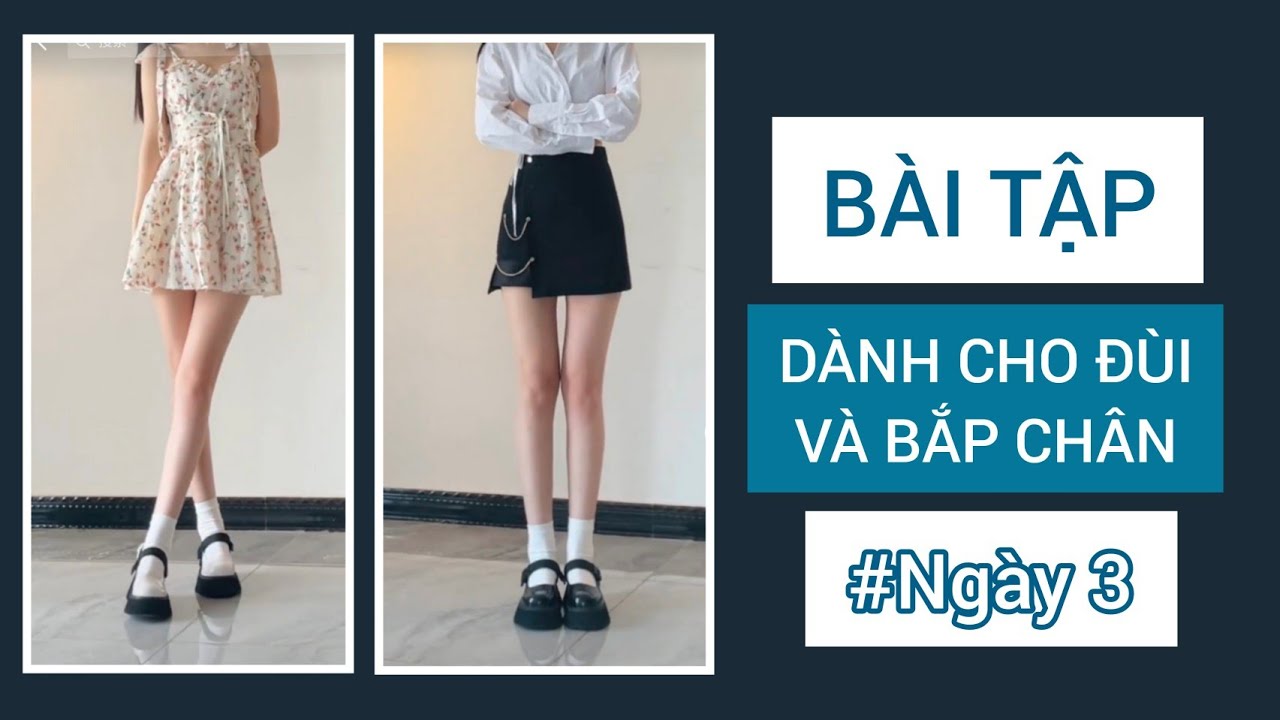 Ngày 3| Bài Tập Giảm Mỡ Đùi, Bắp Chân