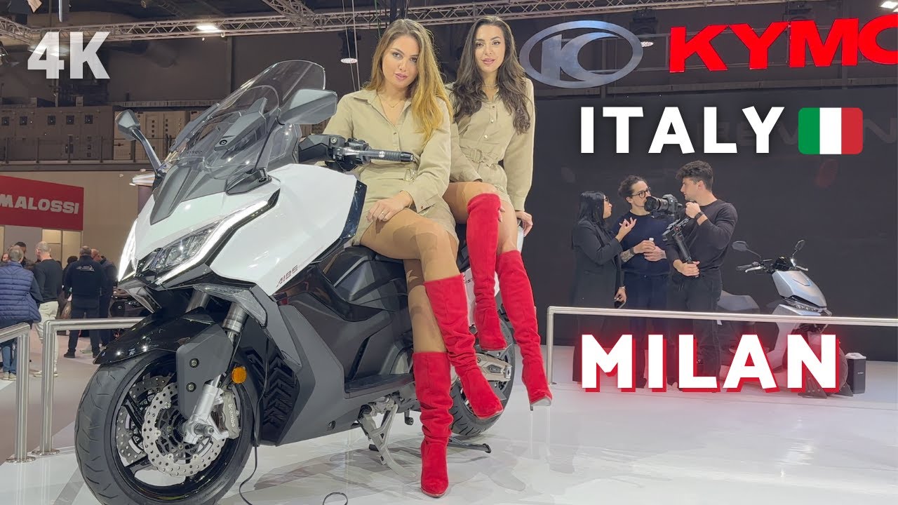 [4K] 2024 MILAN MOTORCYCLE SHOW | ITALY - Part 2