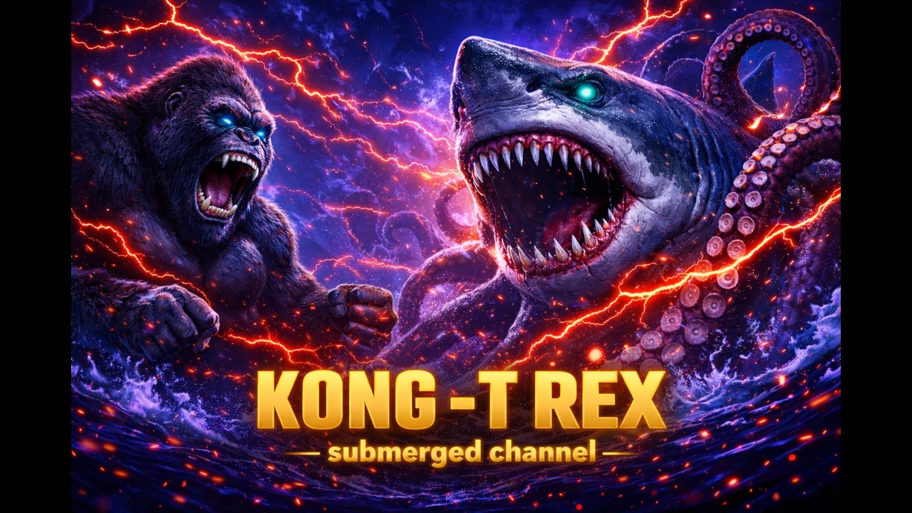 Kong - T-Rex soaking channel 2. @TRUNGKIENAL