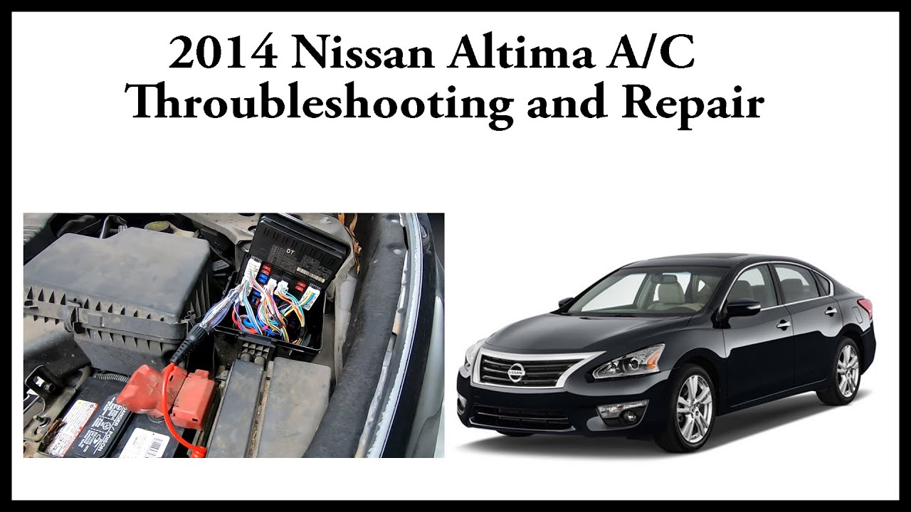 2014 Nissan Altima A/C Compressor Clutch will not engage.
