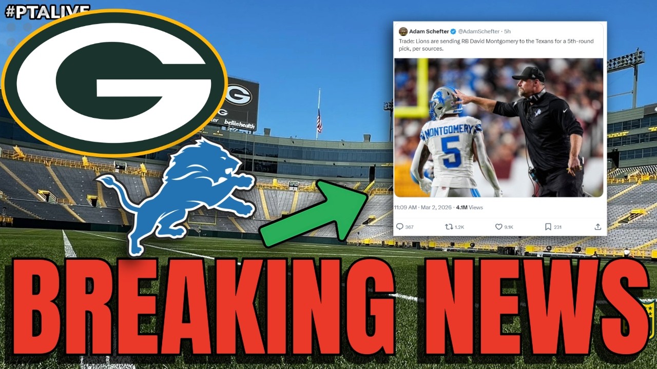 🚨 NFC NORTH BREAKING NEWS: Detroit Lions Trade away fan favorite! Already Rebuilding?