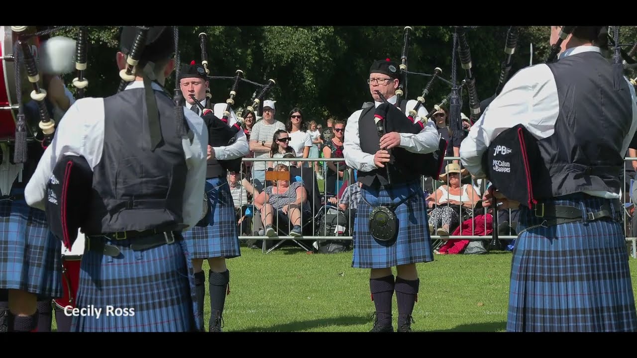 Johnstone Pipe Band's March, Strathspey & Reel set at the 2024 European Championships in Perth
