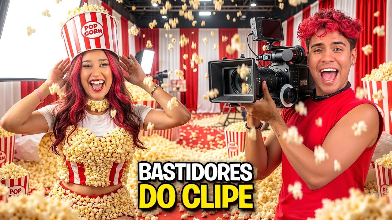 GRAVEI UMA TRANSIÇÃO DE PIPOCA COM A EMILLY VICK! 