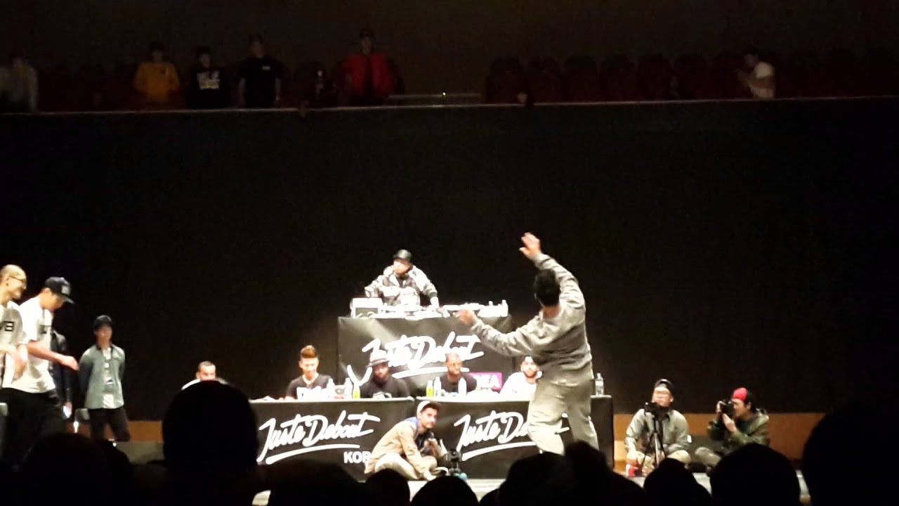 2014.1.12 Juste Debout Korea 2014 Poppin side - Semi Final 1