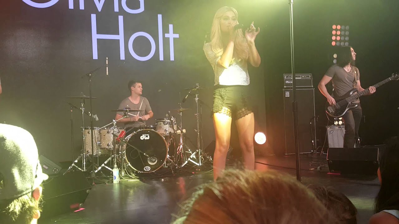 Olivia Holt performing 