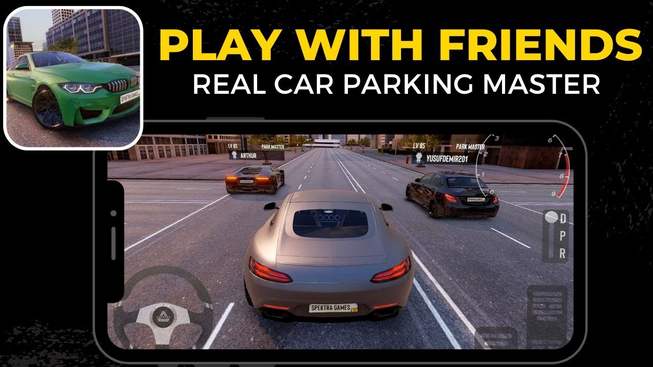 Как играть с друзьями в Real car parking master | Игра Real car parking master