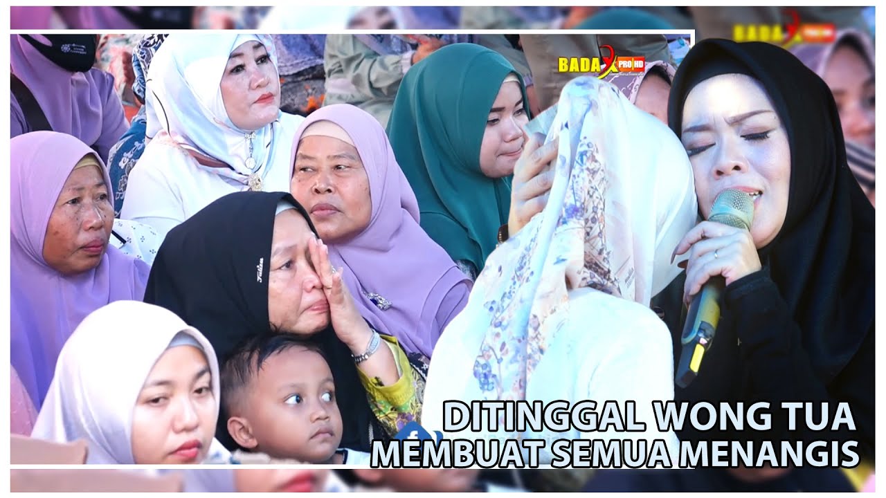 VIRALL LAGU DITINGGAL WONG TUA VOC. TIA INOVA MEMBUAT ZAMA'AH MENANGIS