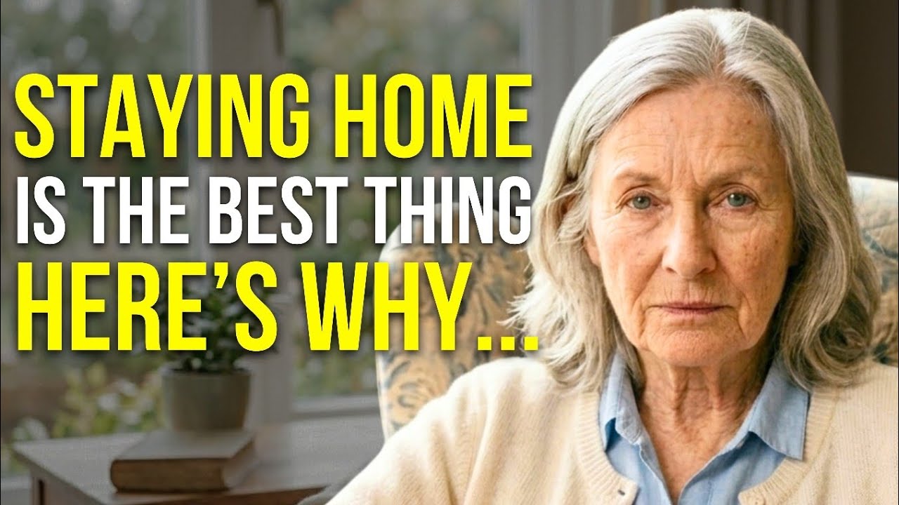 For Those Over 70, Staying Home Is Truly the BEST Thing You Can Do for Yourself. Here's Why...
