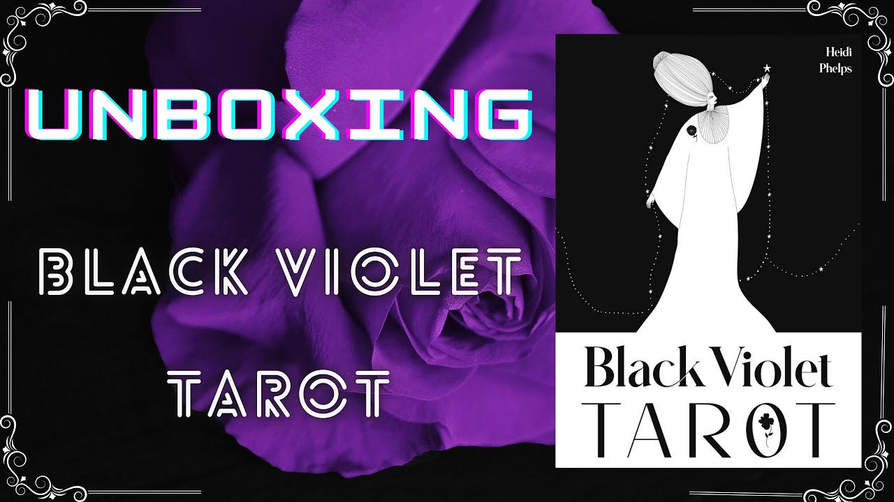 Black Violet Tarot - Unboxing 🇧🇷