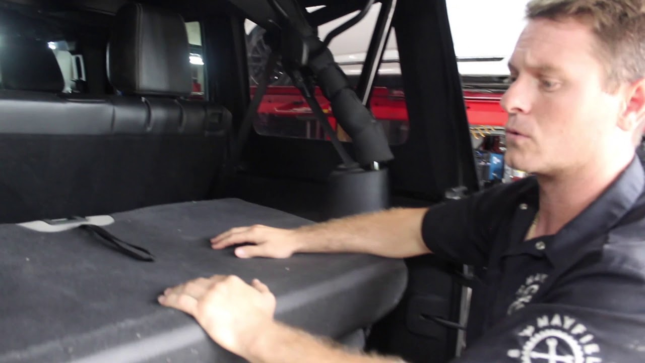 Mayfield Built - 3rd Row Seat Addition to the Jeep - MF Built