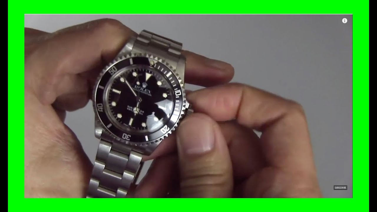 Рассказываем о часах ROLEX SUBMARINER 5513 L — Конец эпохи — Последние из когда-либо выпущенных