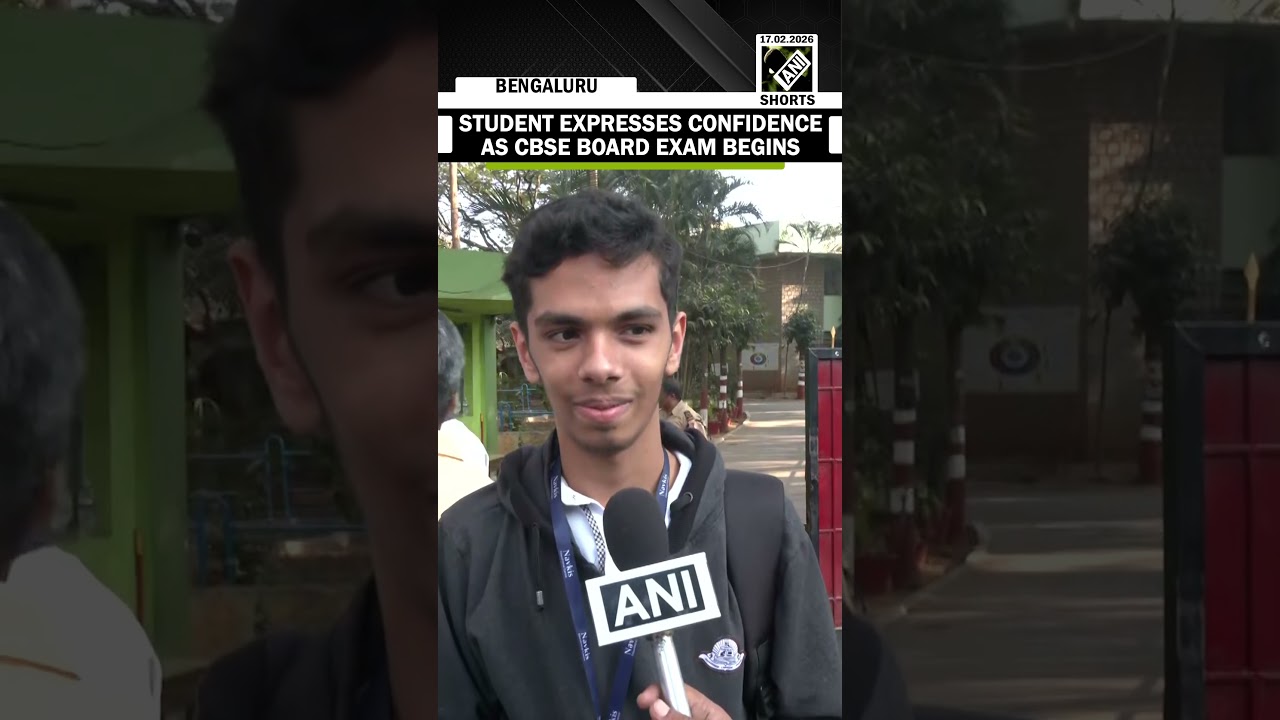 Student expresses confidence as CBSE Board Exams begin from today