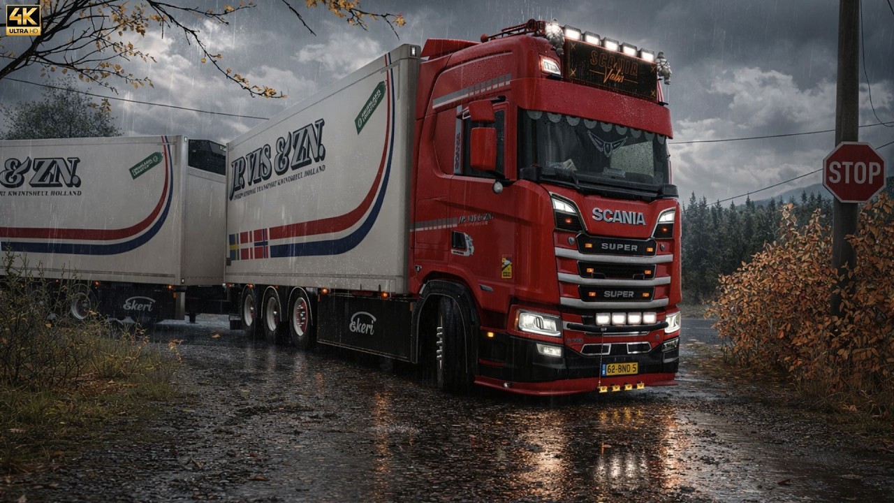 ETS2 1.58 | Realistic Driving | Scania NG S730 V8 Open Pipe Sound | POV 4K ULTRA HD | #ets2