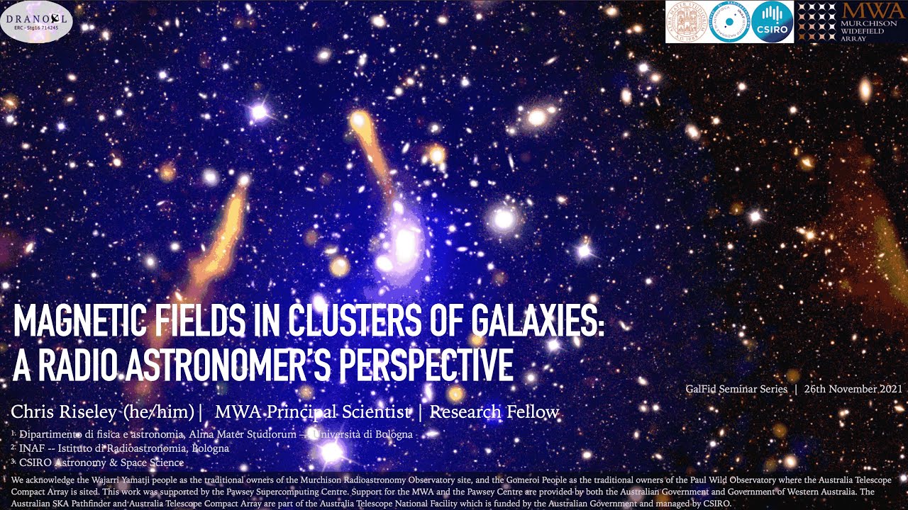 Magnetic Fields in Galaxy Clusters: A Radio Astronomer's Perspective - Chris Riseley