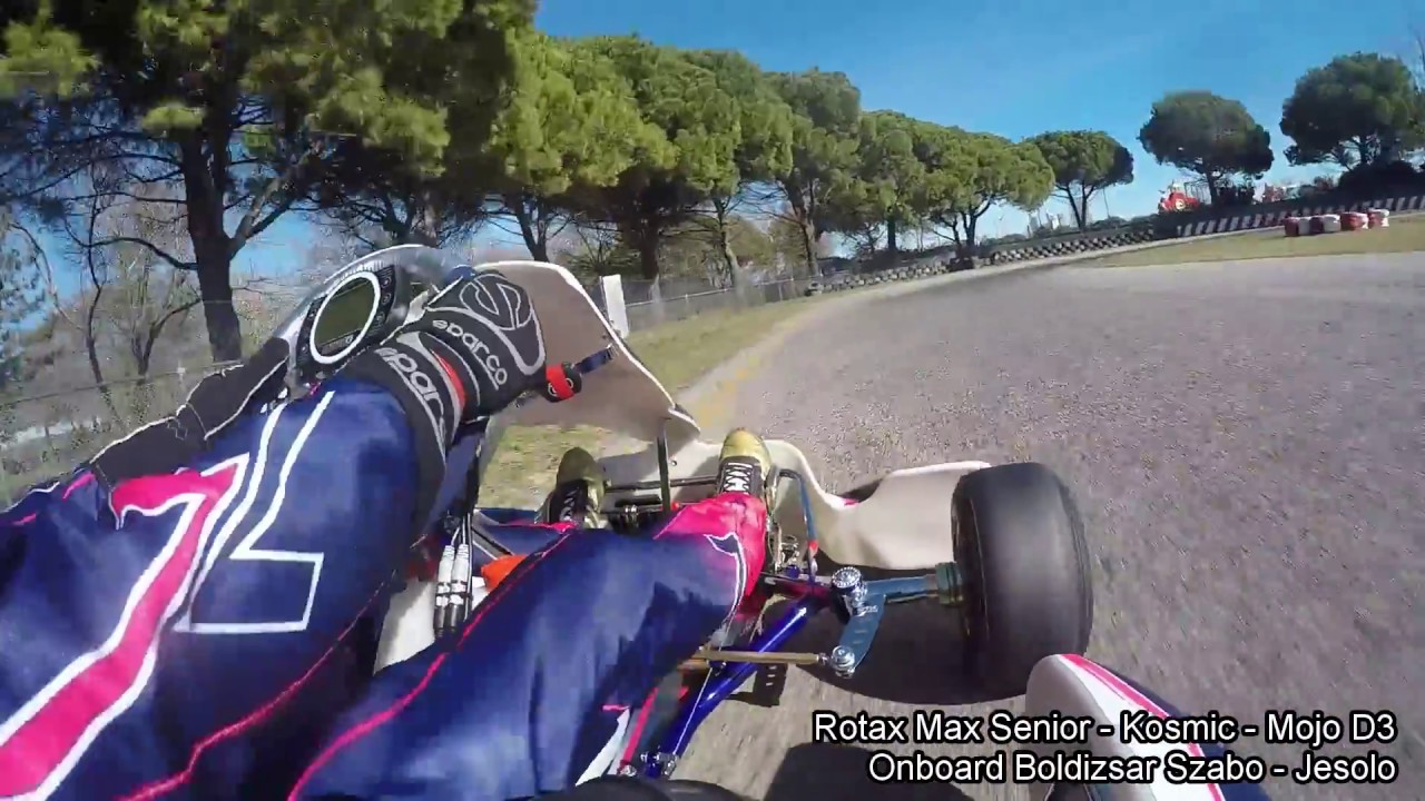 Onboard Rotax Senior Jesolo - Boldizsar Szabo