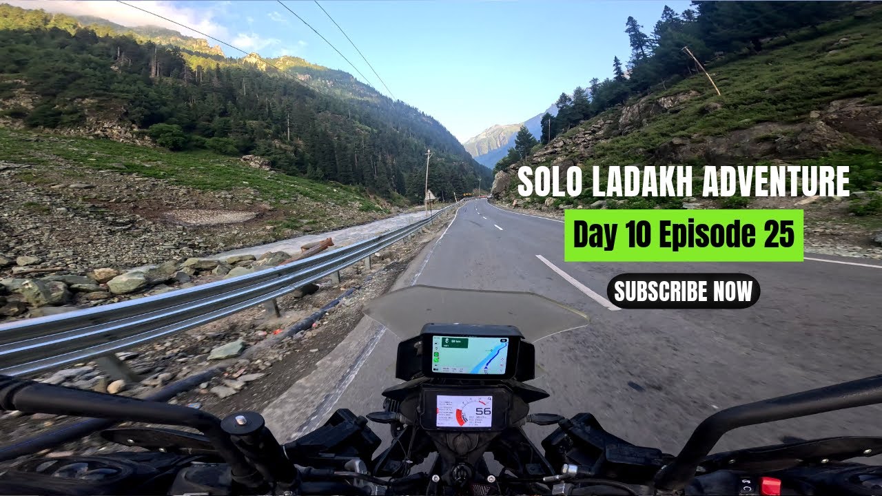 Final Ride from Sonmarg to Srinagar | Ladakh Solo Adventure 2024 | D10E25 | #sonmarg #srinagar