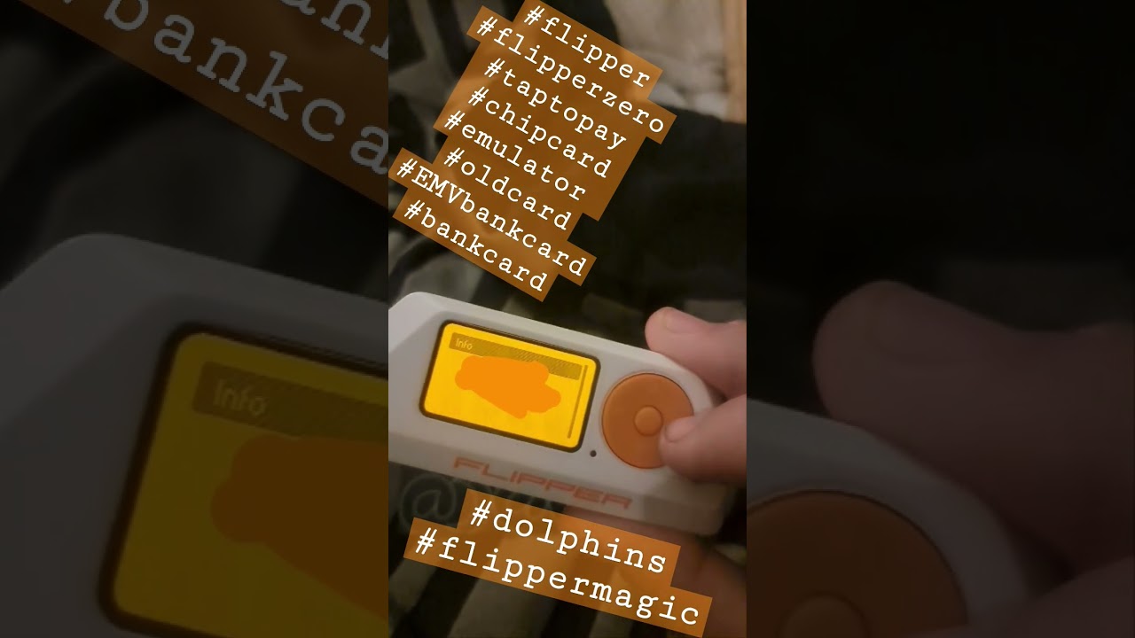 flipperzero chipcard #flipperzero #flipper #emvbankcard #chipcard #emulator #hack5 #taptopay