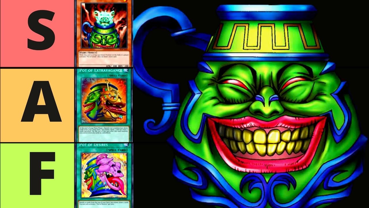 Yugioh Player Ranks Every Pot Card Yugioh