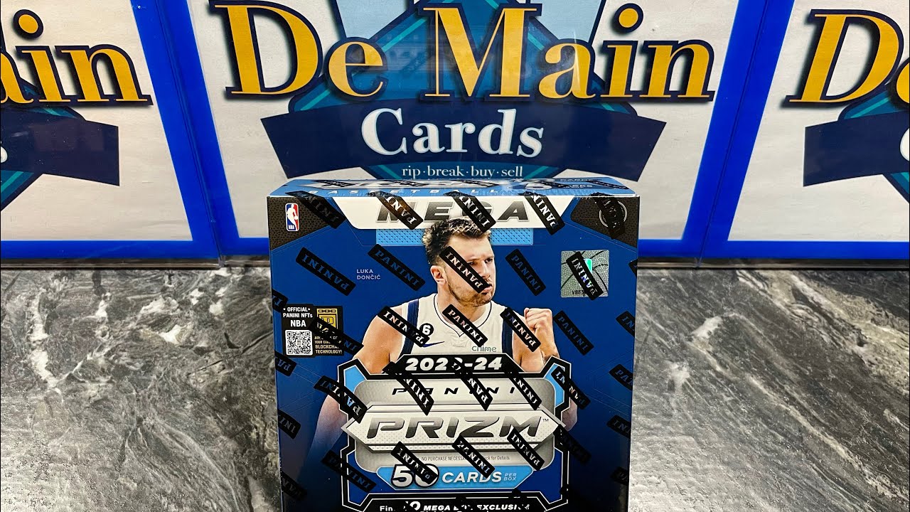 Finally the MEGAS!! WITH #’d cards!! 2023-24 Prizm Basketball Mega Box Rip & Review! Wemby or bust??