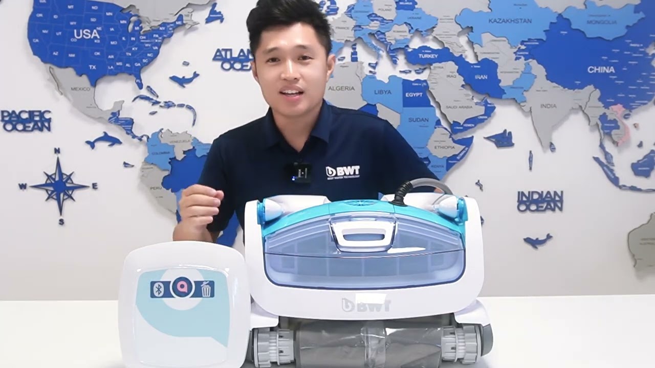 BWT P600 - Robot vệ sinh hồ bơi. Mang đến trải nghiệm hồ bơi thư giãn tuyệt vời.