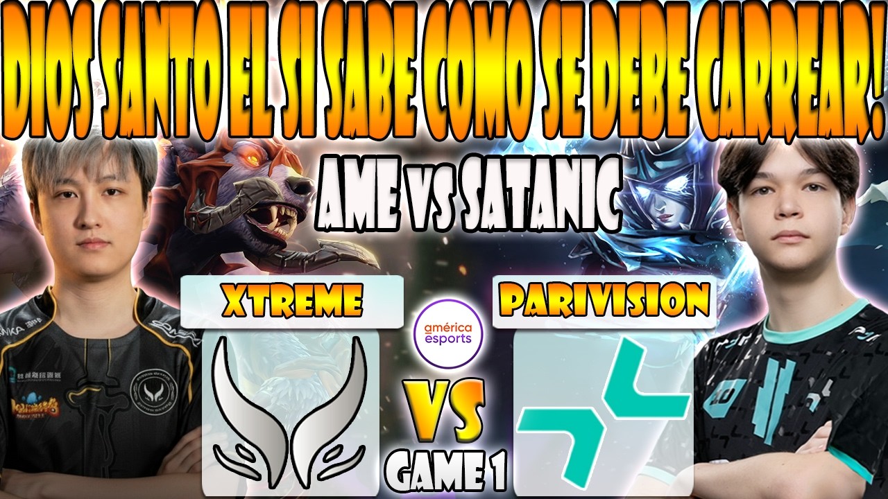 PARIVISION vs XTREME GAMING BO3[GAME 1] SATANIC, NO[O]NE VS AME, NOTHINGTOSAY- DREAMLEAGUE SEASON 28