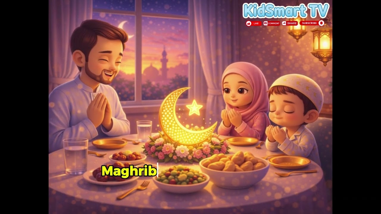 What is the Ramadan Moon? 🌕✨ | Learning About Ramadan for Kids