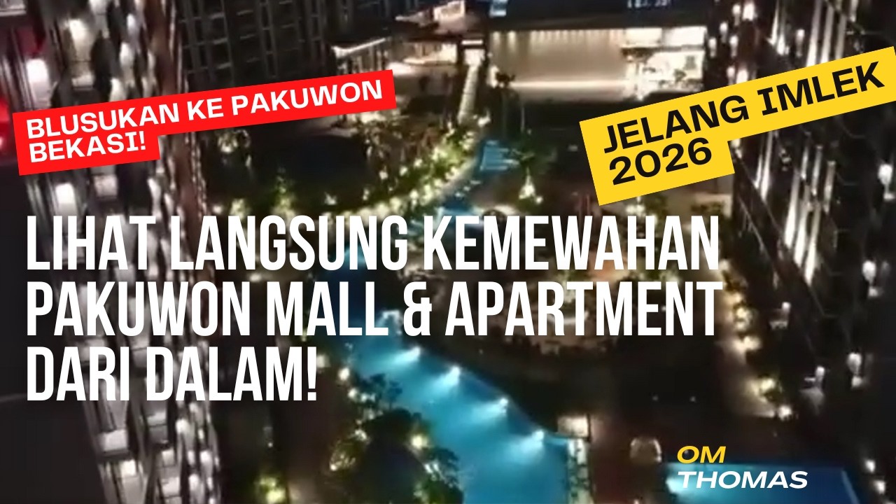 🛑PAKUWON MALL AND APARTEMENT BEKASI Jelang Imlek 2026‼️