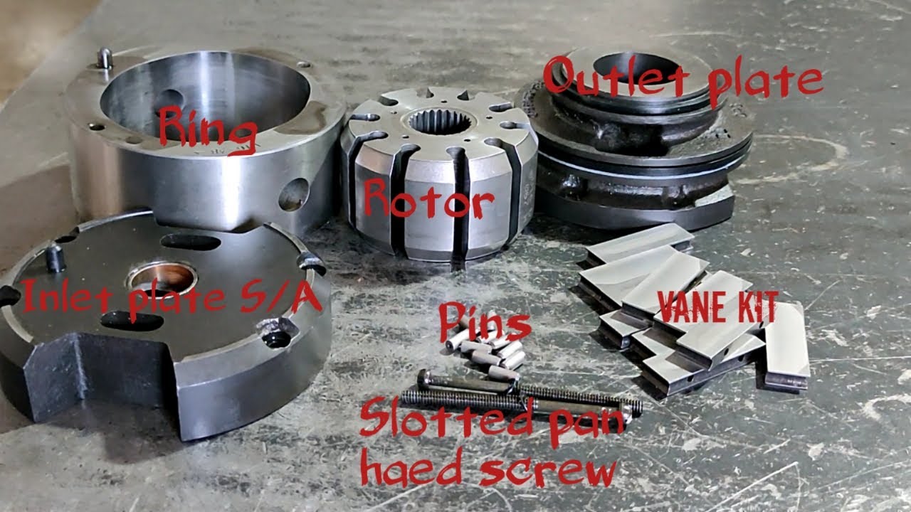 How to veljan pump 38 Gpm cartridge disassemble and assemble