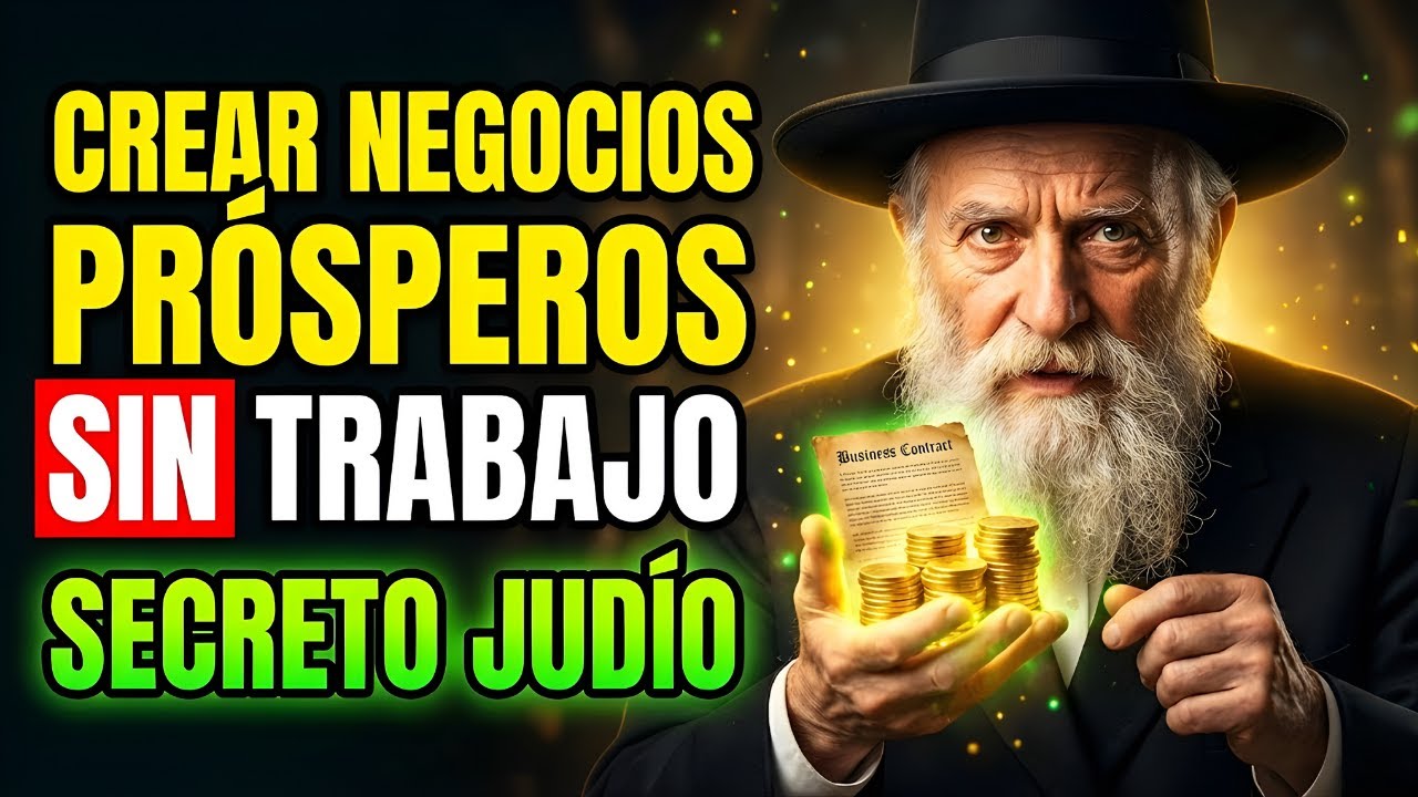 Rabino Millonario: CÓMO CREAR NEGOCIOS PRÓSPEROS sin BUSCAR TRABAJO según la Sabiduría Judía ✅