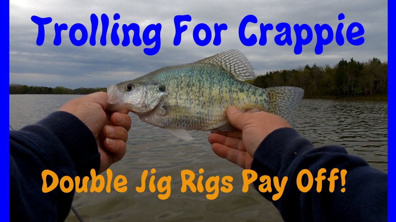 Trolling for Crappie With Double Jig Rigs With Great Success!