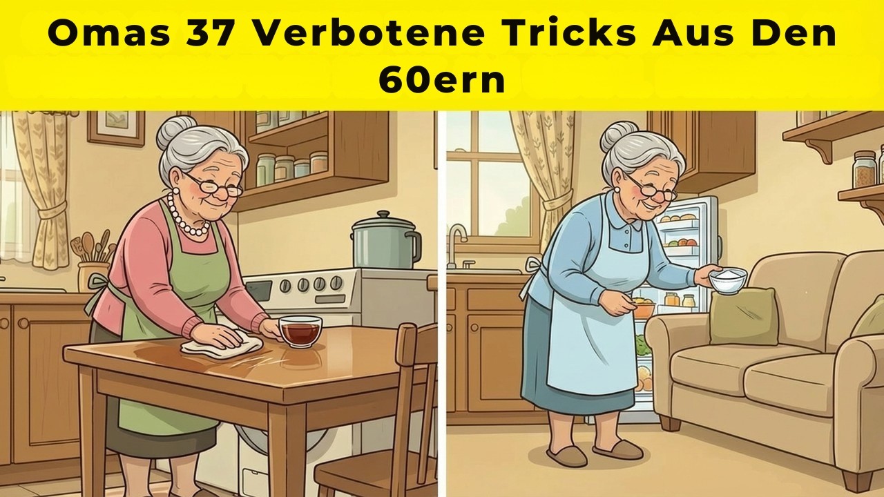 Omas 37 Verbotene Tricks Aus Den 60ern, Die Wissenschaftler Heute Als GENIAL Bezeichnen!
