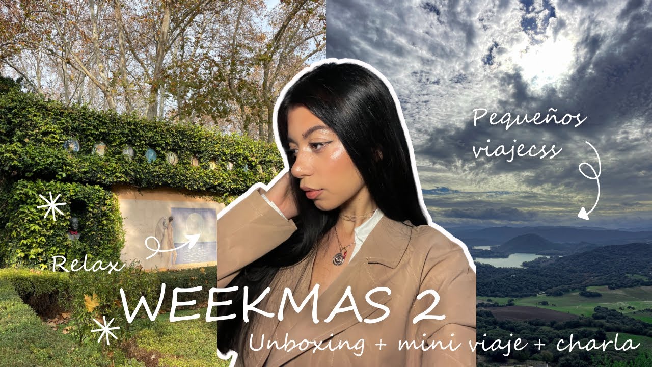 🎄Weekmas 2 ⭐️{mini viaje + estudio + unboxing + charla cotidiana} 🍥🍡