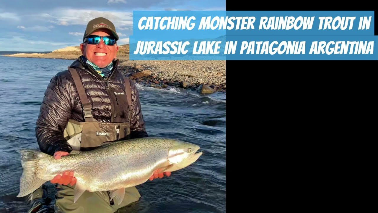 Jurassic Lake Giants! Larry Walker Lands 200+ Rainbow Trout in Patagonia 🇦🇷🐟