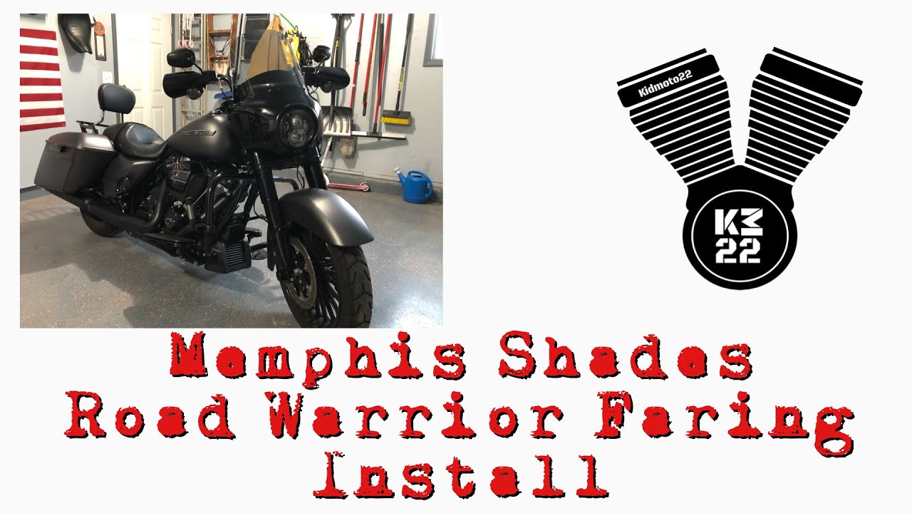 Memphis Shades Road Warrior Faring Install