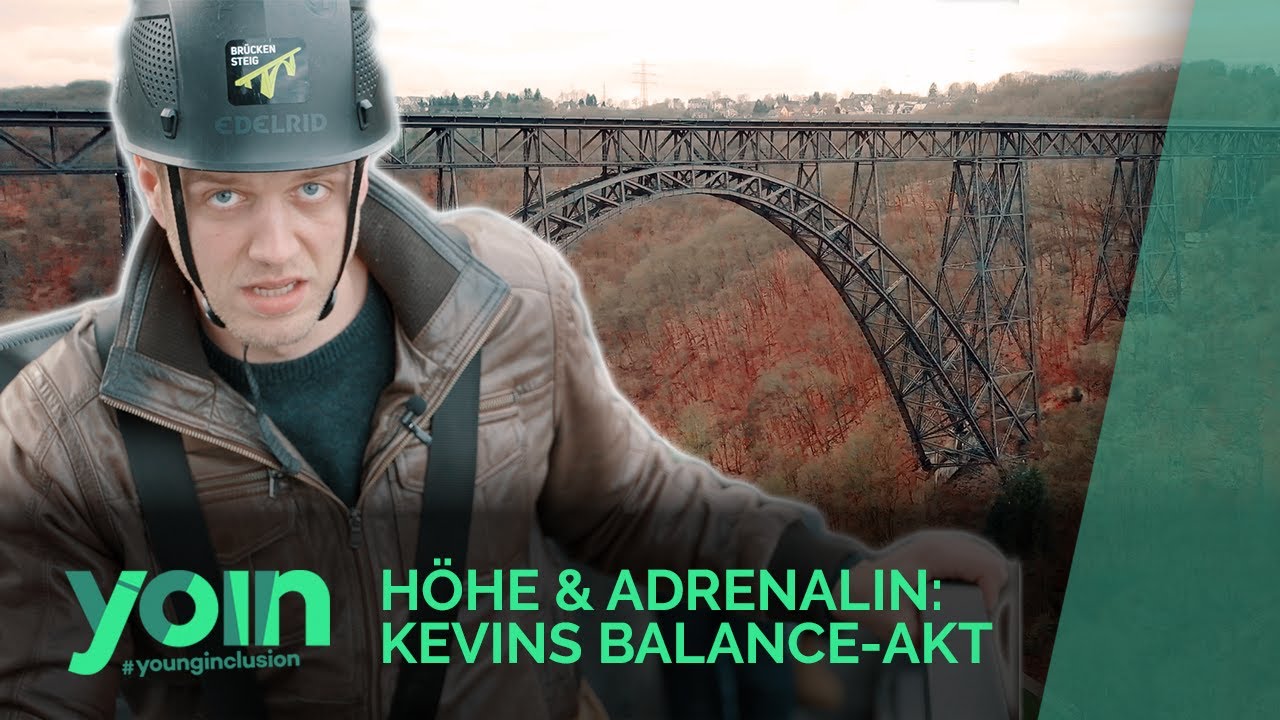 ADRENALIN PUR – Kevin am Müngstener Brückensteig