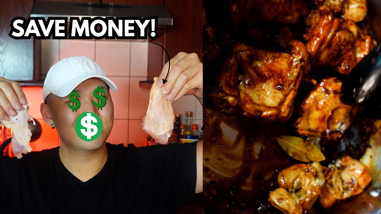 How to debone chicken thighs | chicken adobo recipe