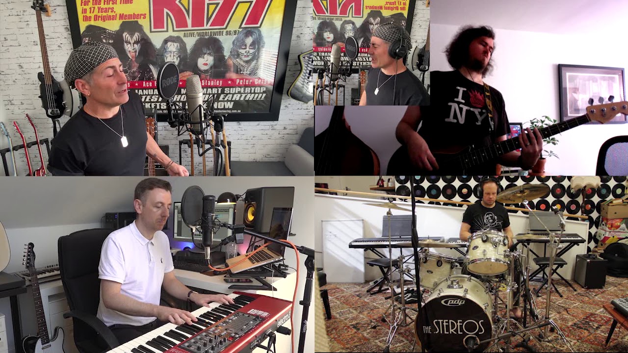 Lockdown collaboration across the continents. It's A Hard Life - Queen cover