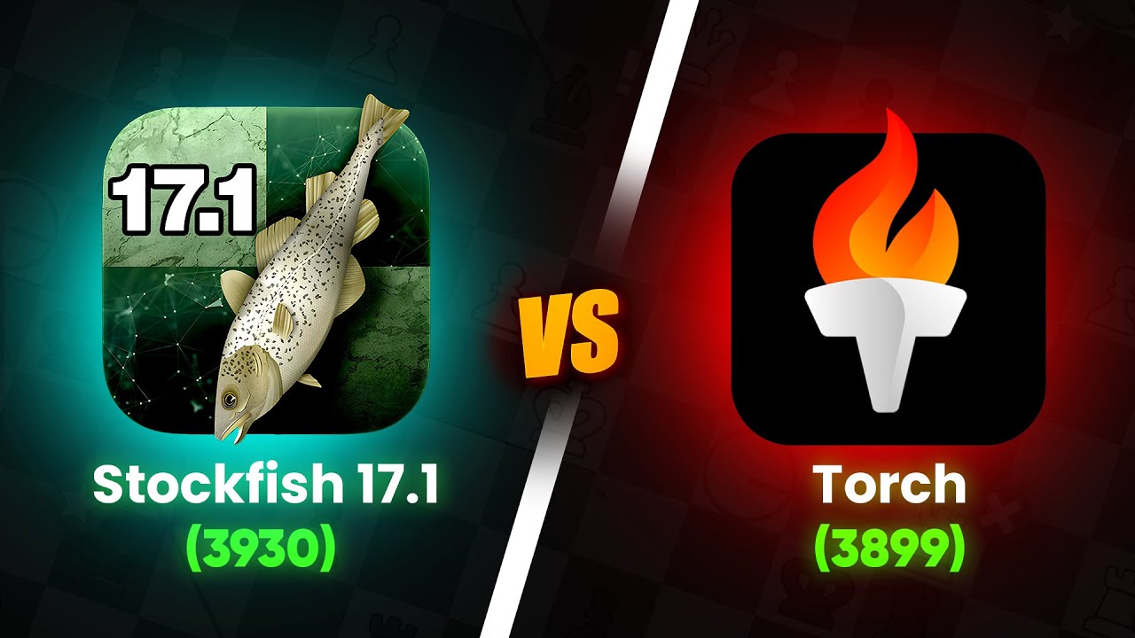 Torch Refuses to Lose Against Stockfish 17.1 🔥😎