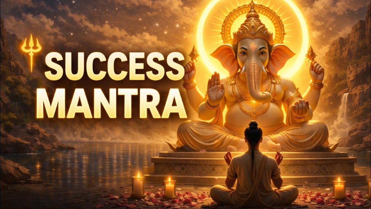 Ganesh Mantra for Success & Wealth | Remove Obstacles Instantly | ॐ गं गणपतये नमः