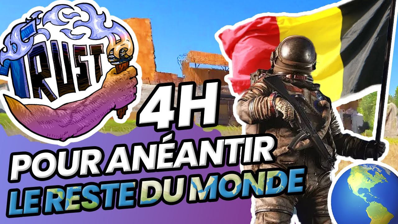 J'affronte l'élite mondiale de Rust ! | Rust Event feat @Posty, @maikelele7643, @qaixx & @megaiks