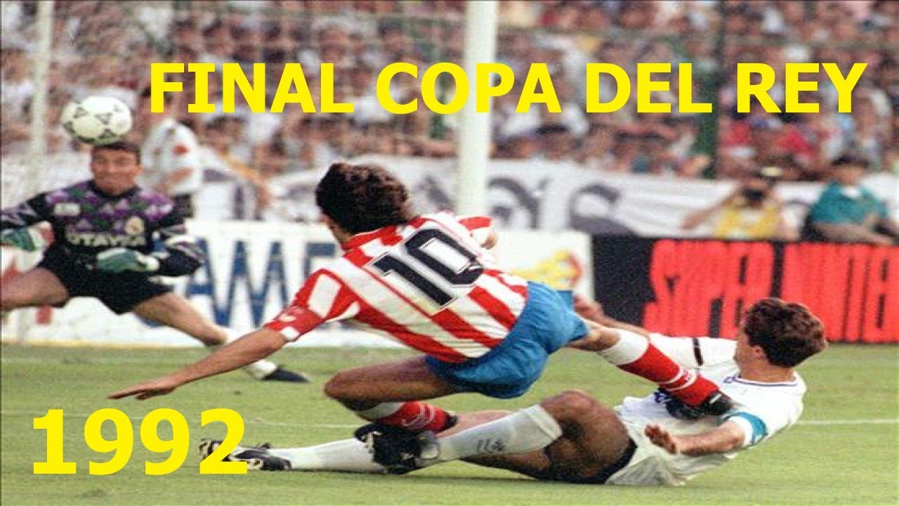 📽️ Real MADRID  VS Atlético de MADRID  · Final copa del REY · Año 1992 · RETROFUTBOL