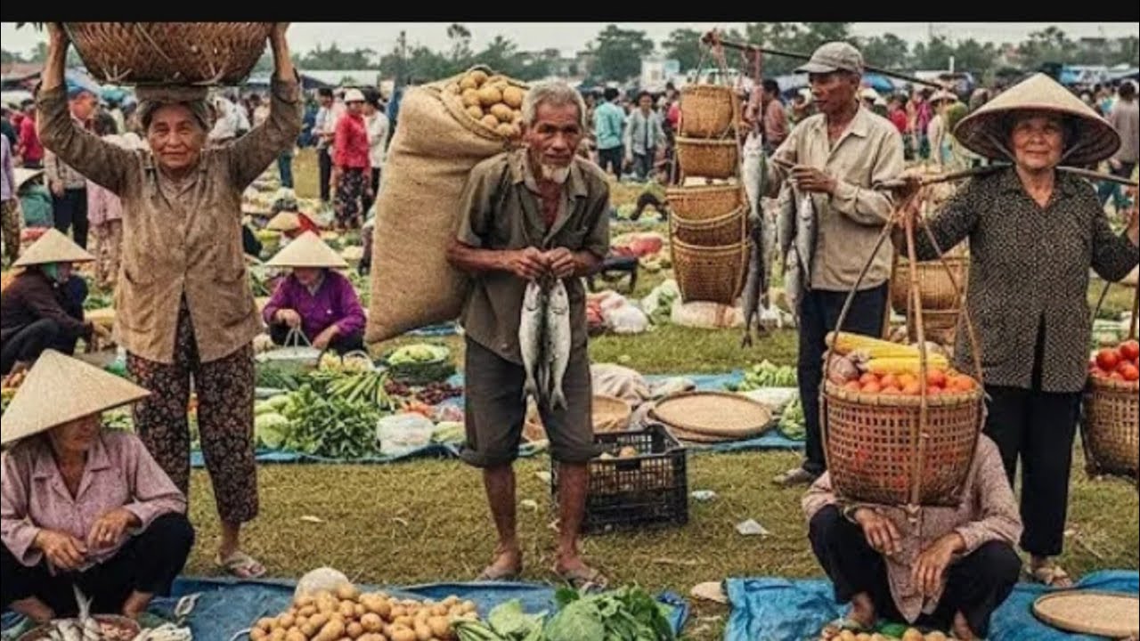 Hidden Village Mountain Market, Cambodia | Authentic Cambodian Rural Life & Slow Living