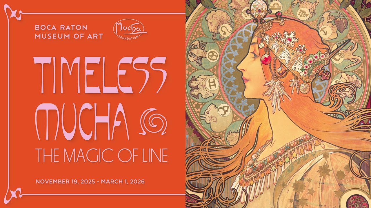 Timeless Mucha: The Magic of Line