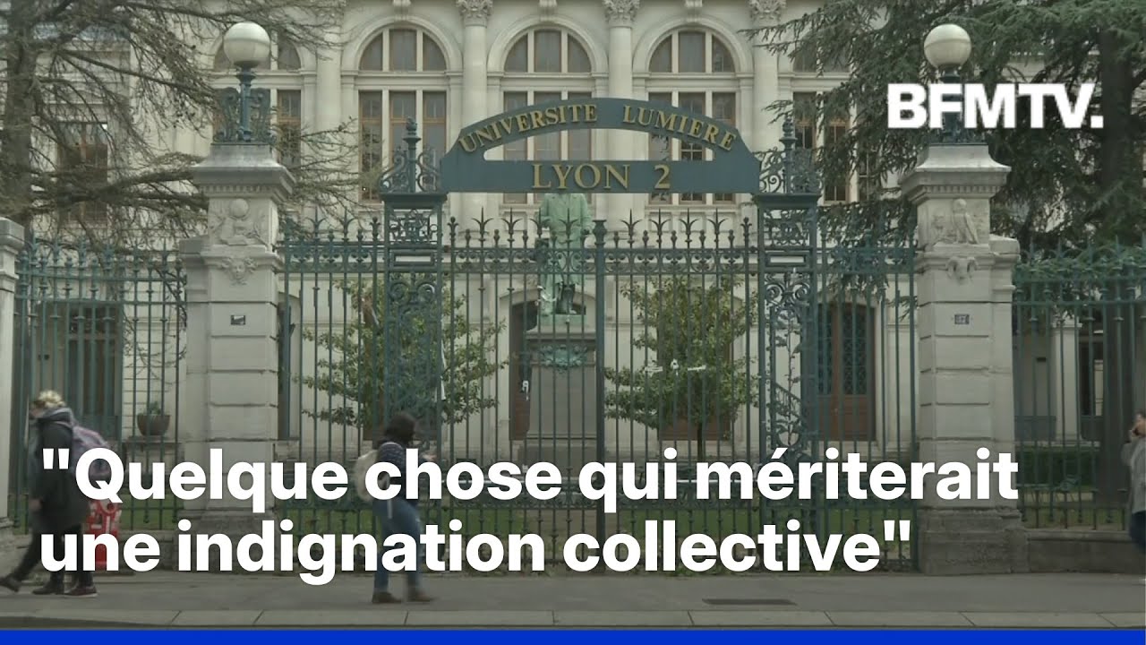 Un professeur de l'universit&eacute; de Lyon 2 publie une liste de 